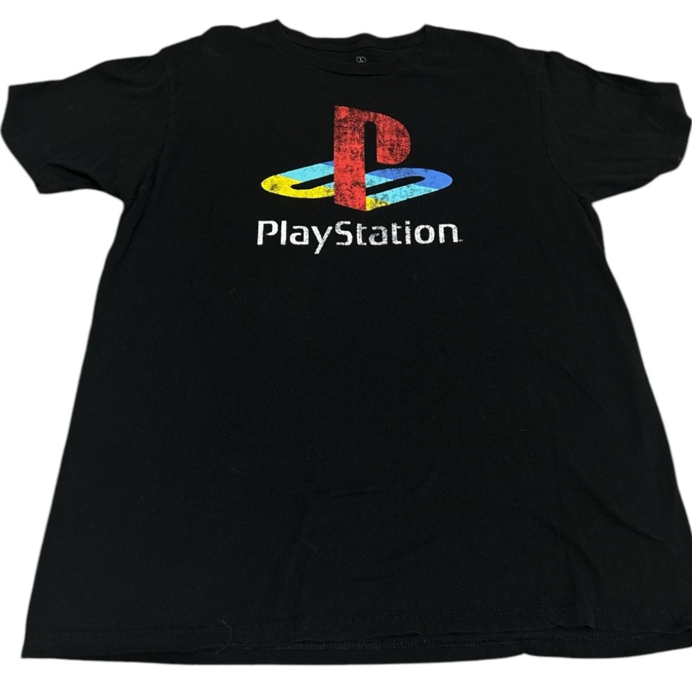 Black PlayStation Tshirt